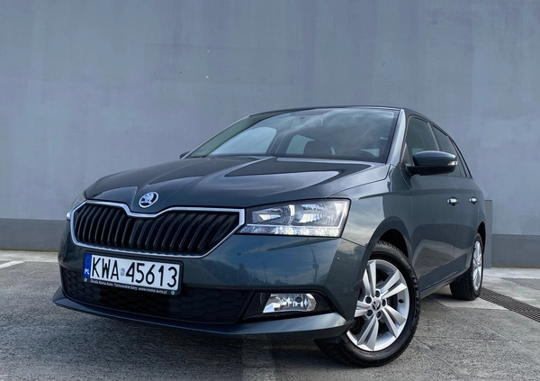 Skoda Fabia cena 48500 przebieg: 45567, rok produkcji 2019 z Kraków małe 781